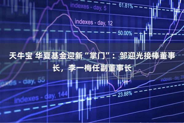 天牛宝 华夏基金迎新“掌门”：邹迎光接棒董事长，李一梅任副董事长