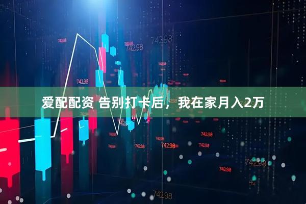 爱配配资 告别打卡后，我在家月入2万